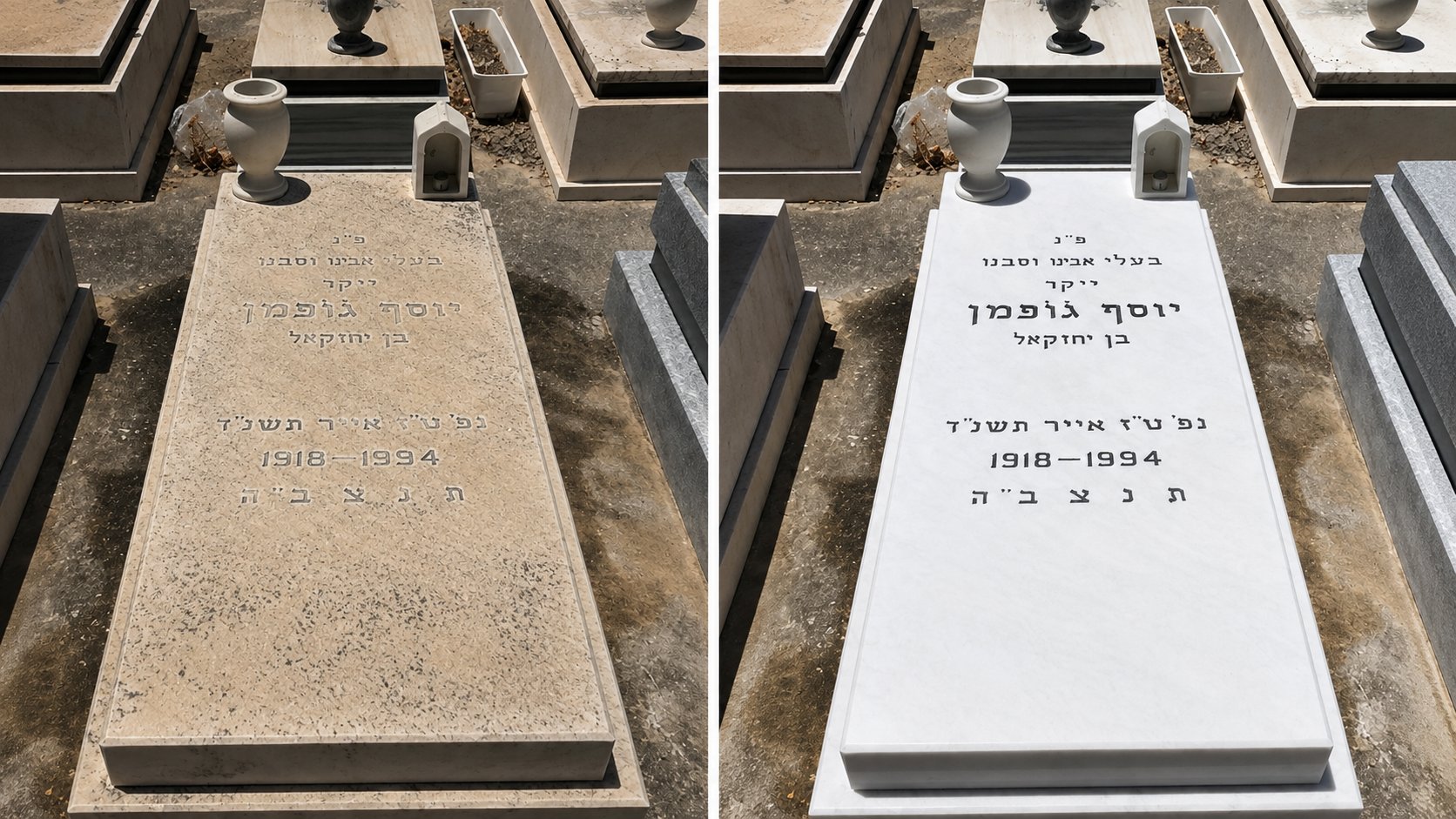 Basic — Single headstone