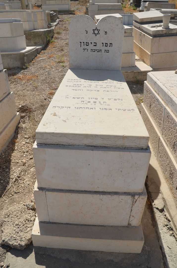 קברו של תמו ביטון