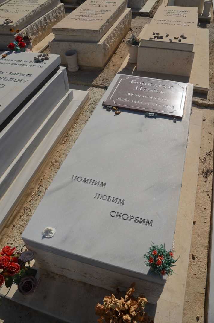 קברו של אירנה בונדרוק