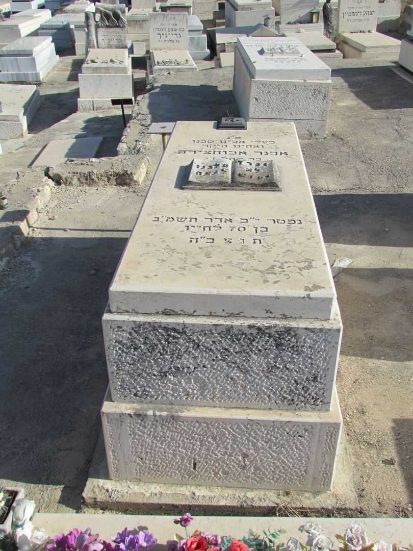 קברו של אבנר אבוחצירה