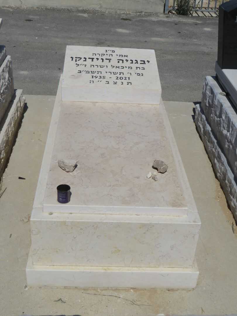 קברו של יבגניה דוידנקו