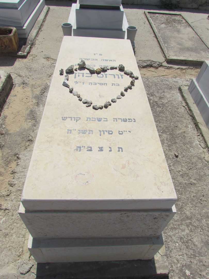 קברו של ז'ורז'ט כהן