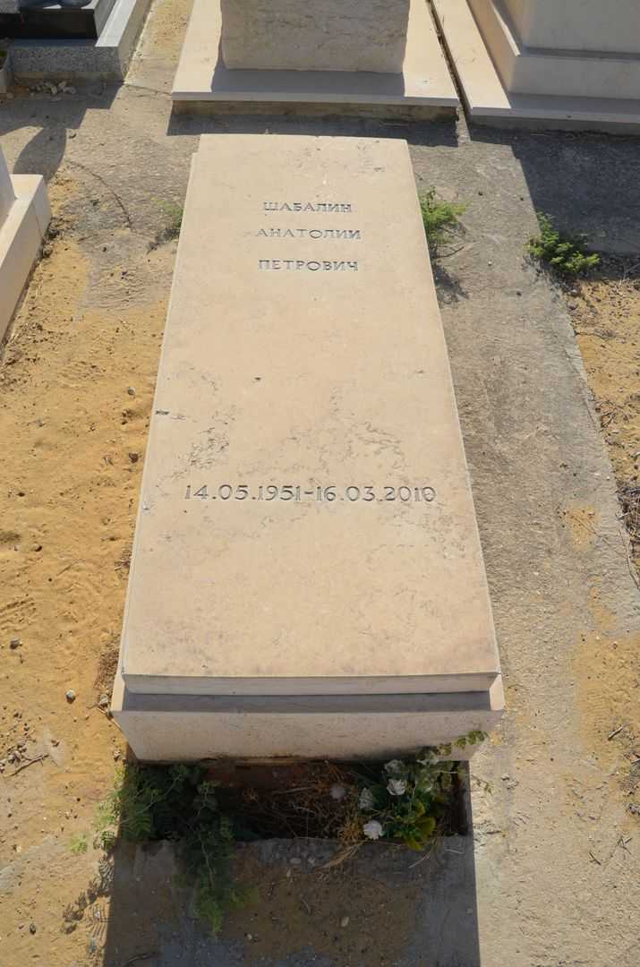 קברו של אנטולי שבלין