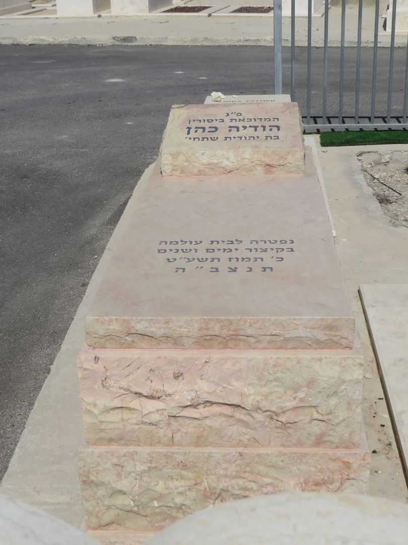 קברו של הודיה כהן