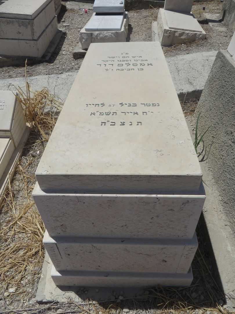 קברו של דור אמסלם