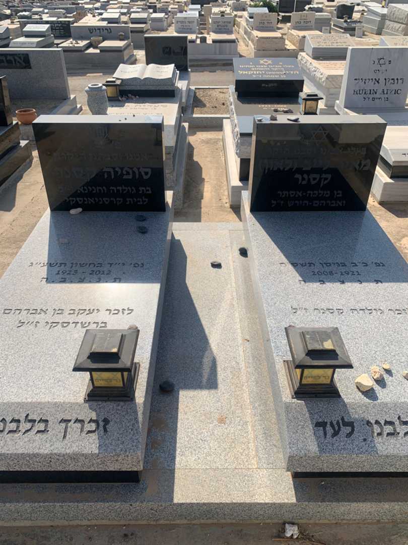 קברו של סופיה קסנר. תמונה 1