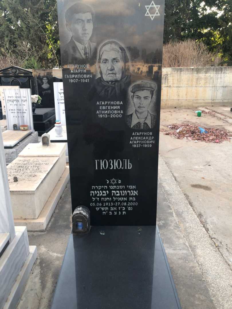 קברו של אלכסנדר אגרונוב