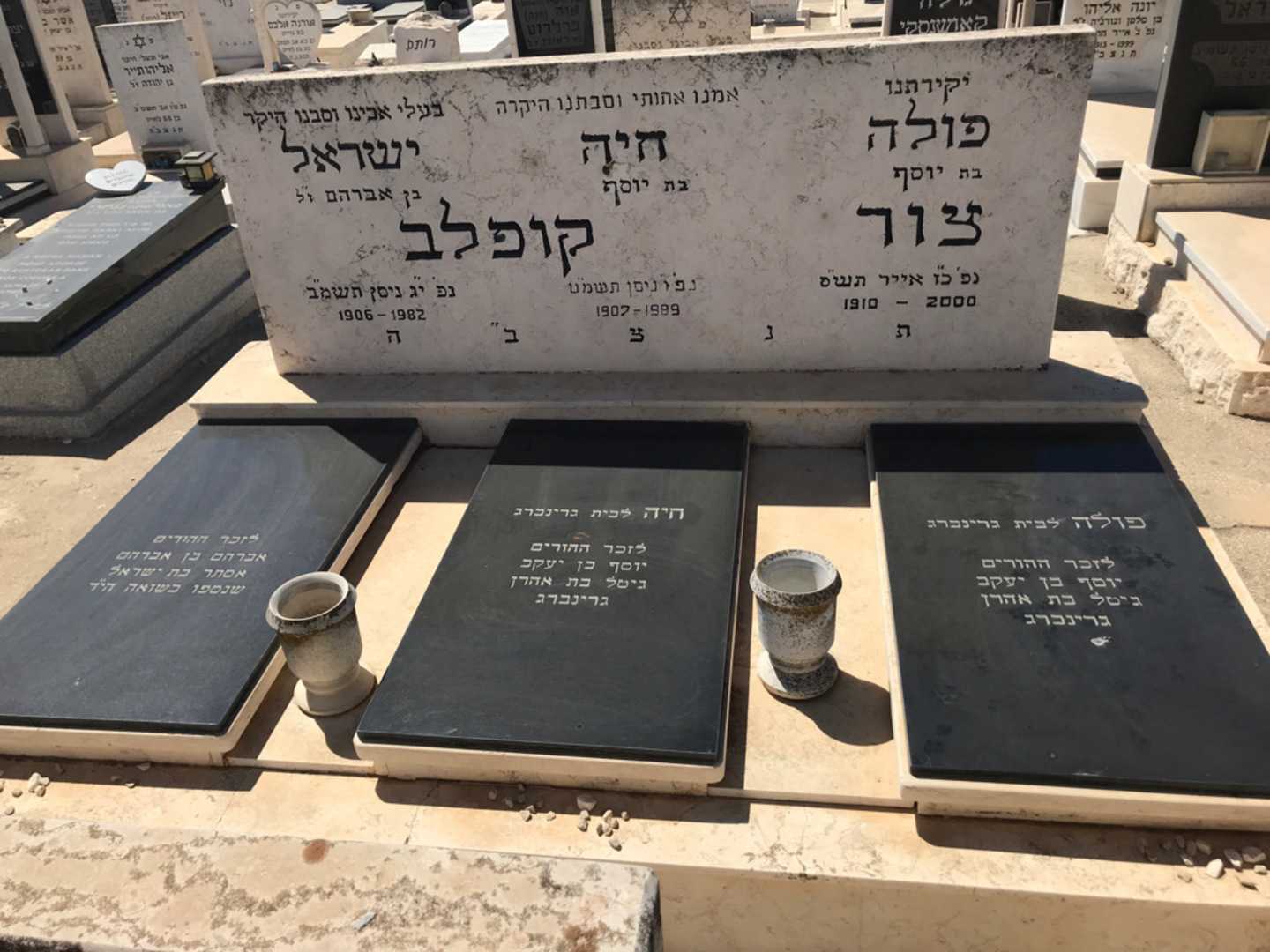 קברו של יוסף גרינברג. תמונה 1