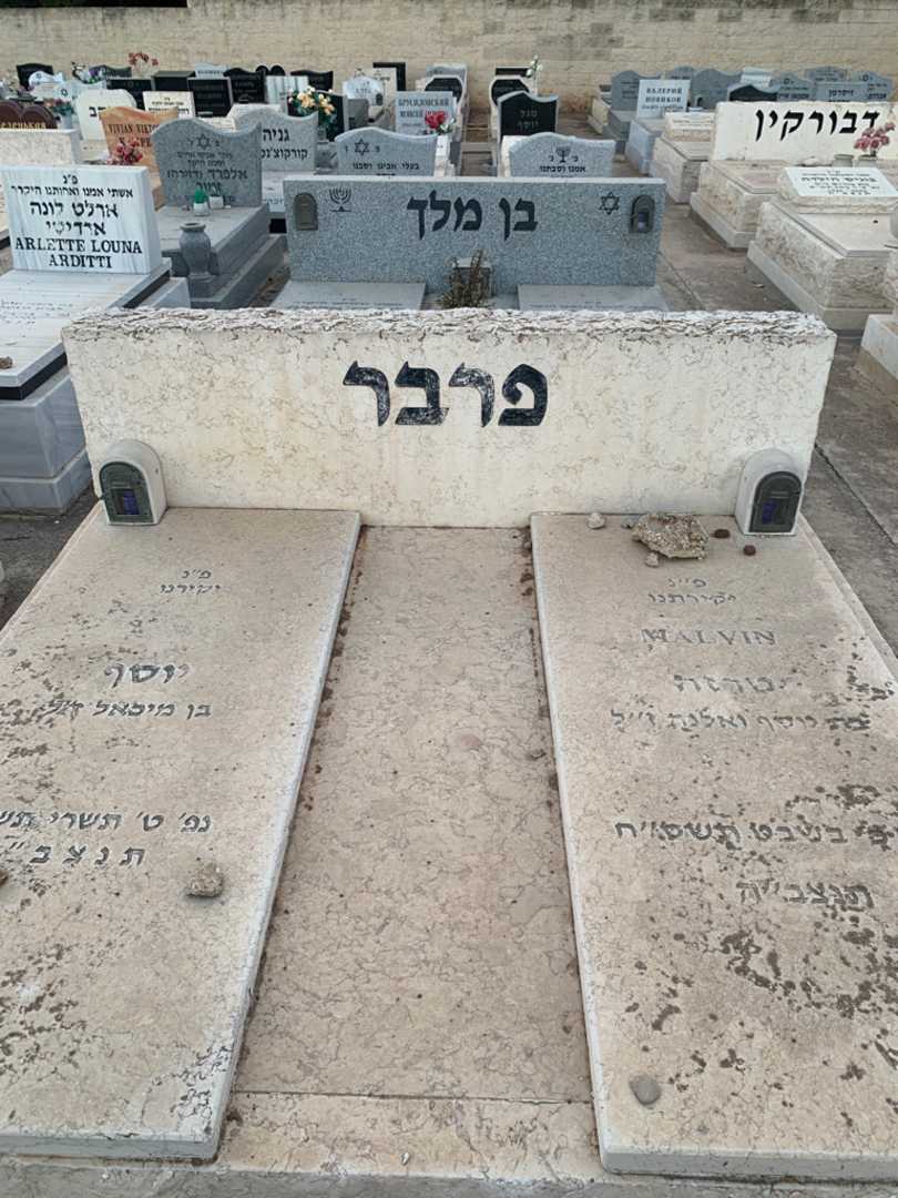קברו של יוסף פרבר. תמונה 1