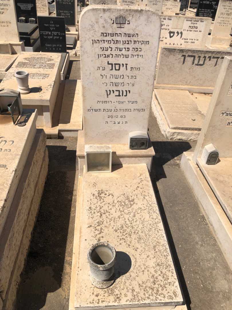 קברו של זיסל ינוביץ