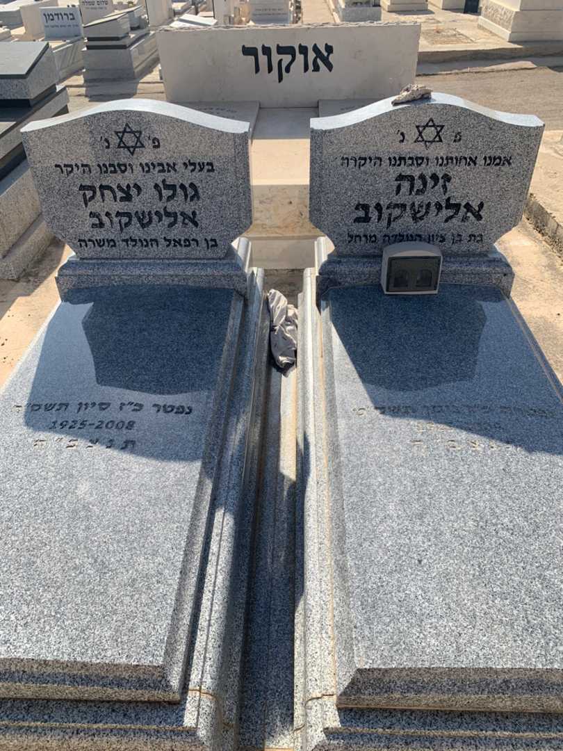 קברו של זינה אלישקוב. תמונה 1