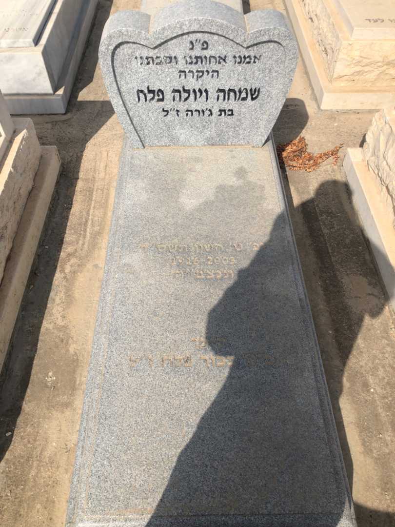 קברו של שמחה ויולה פלח. תמונה 1