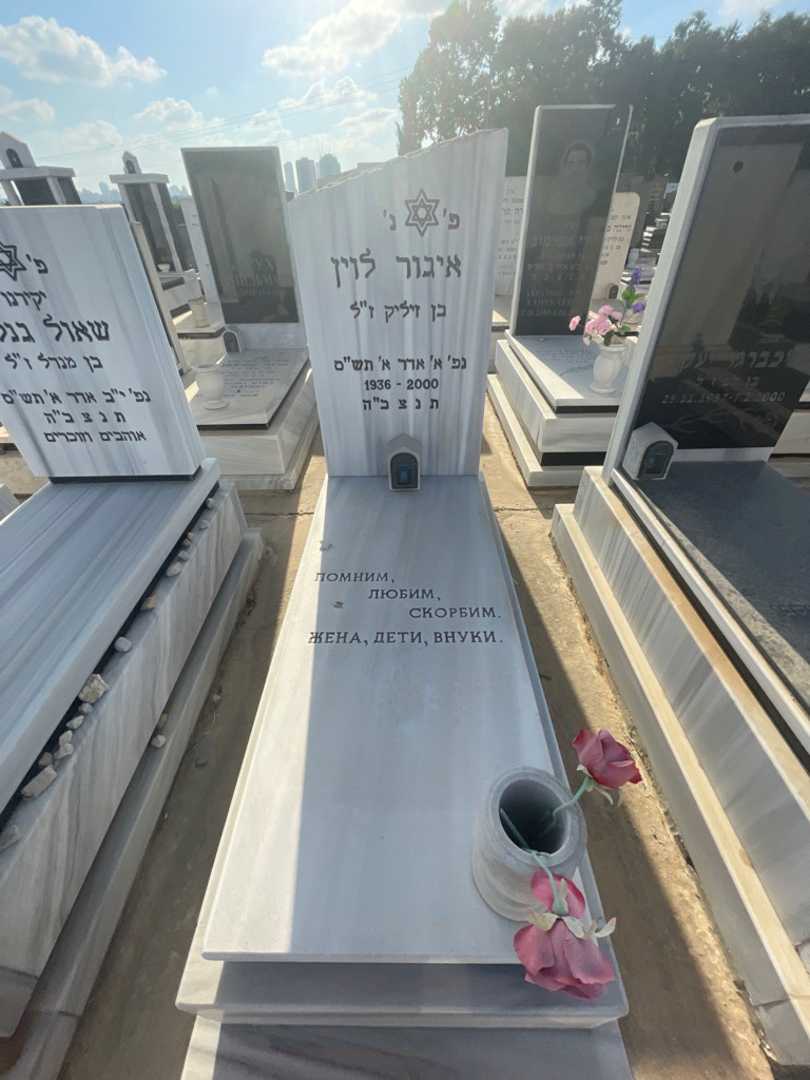 קברו של איגור לוין
