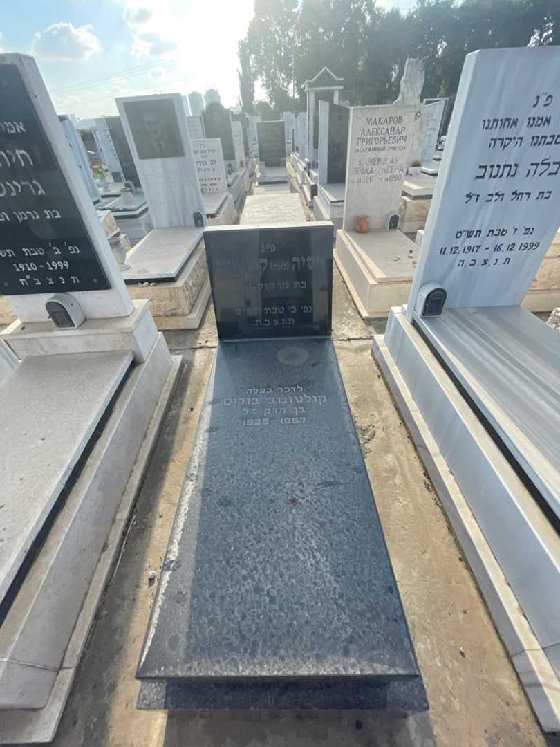 קברו של בוריס קולטונוב