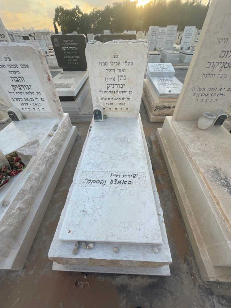 קברו של נתן "ניקו" יגודניק
