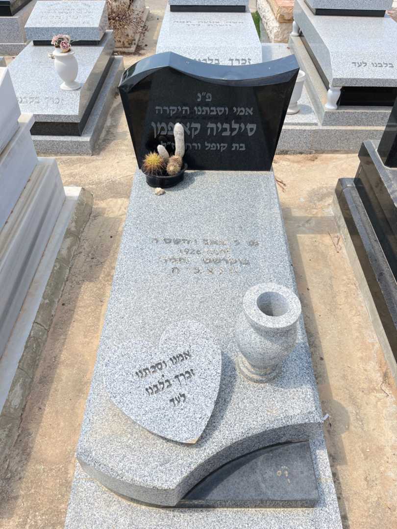קברו של סילביה קאופמן