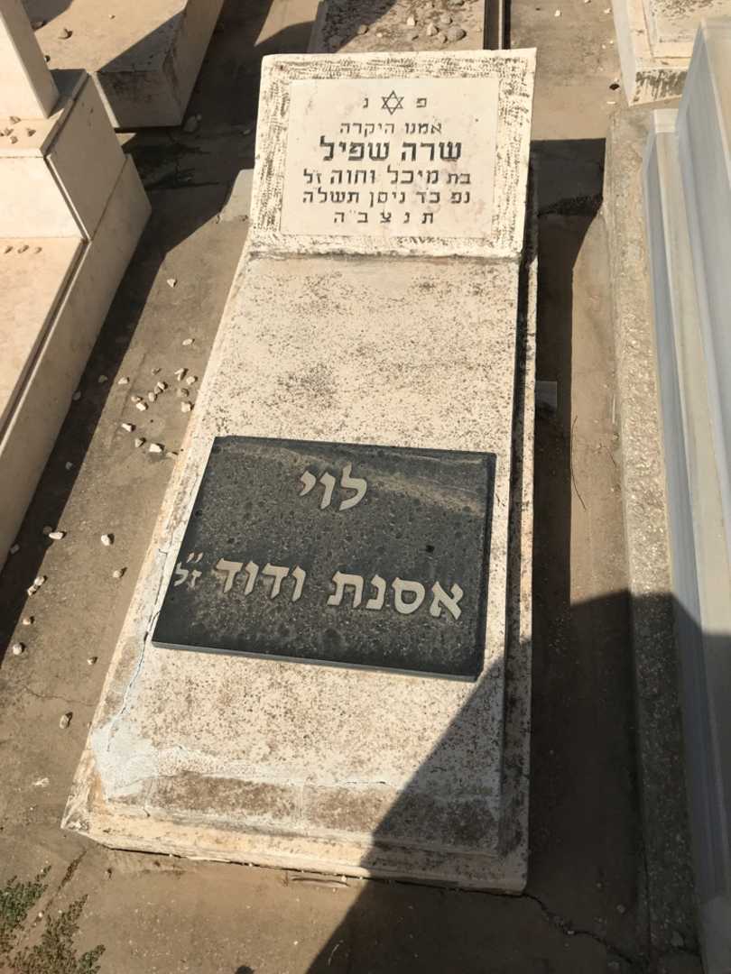 קברו של אסנת לוי