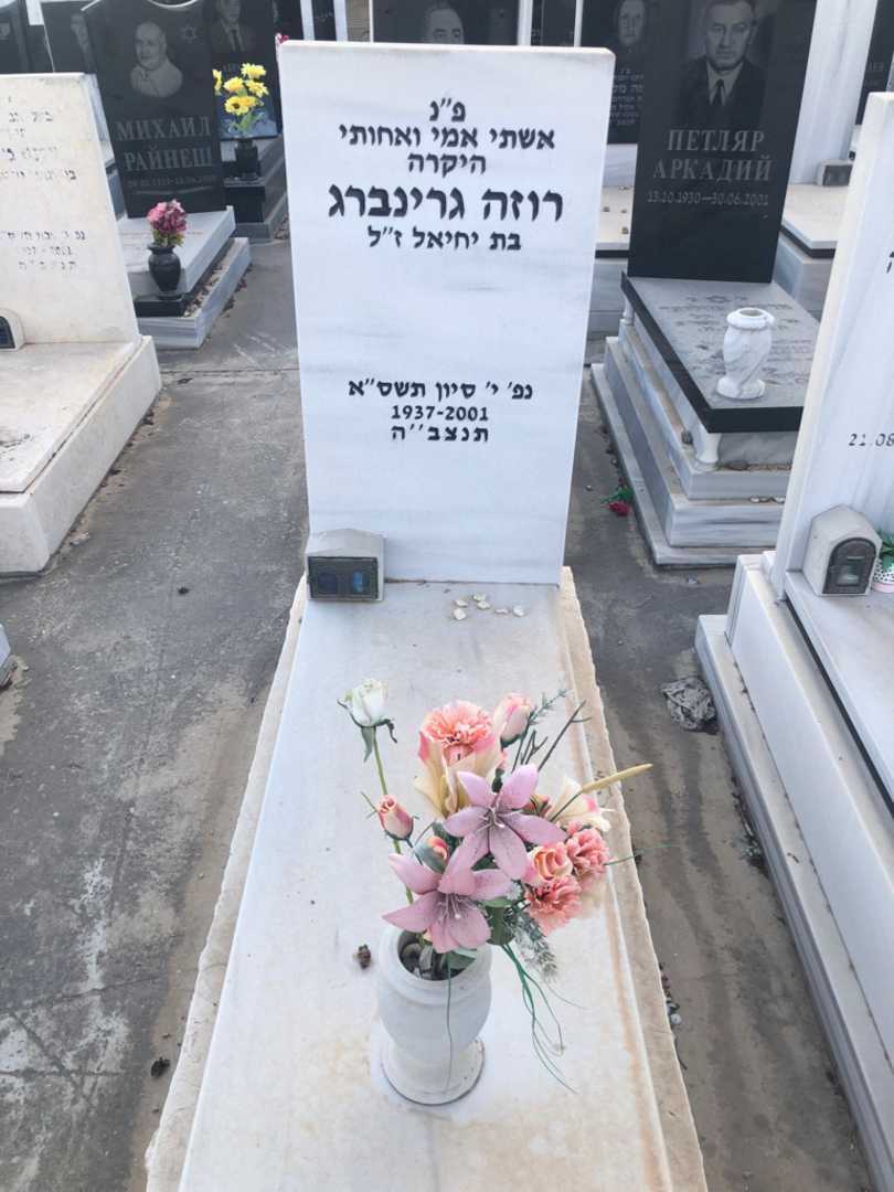 קברו של רוזה גרינברג