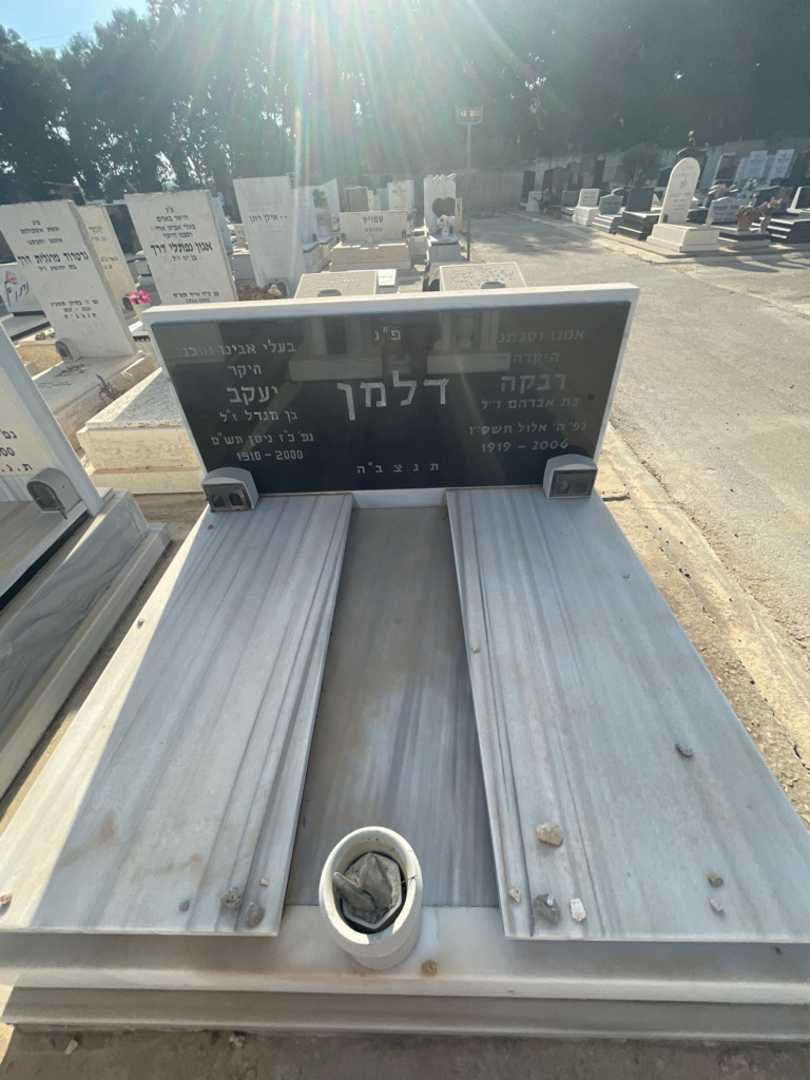 קברו של יעקב דלמן. תמונה 1