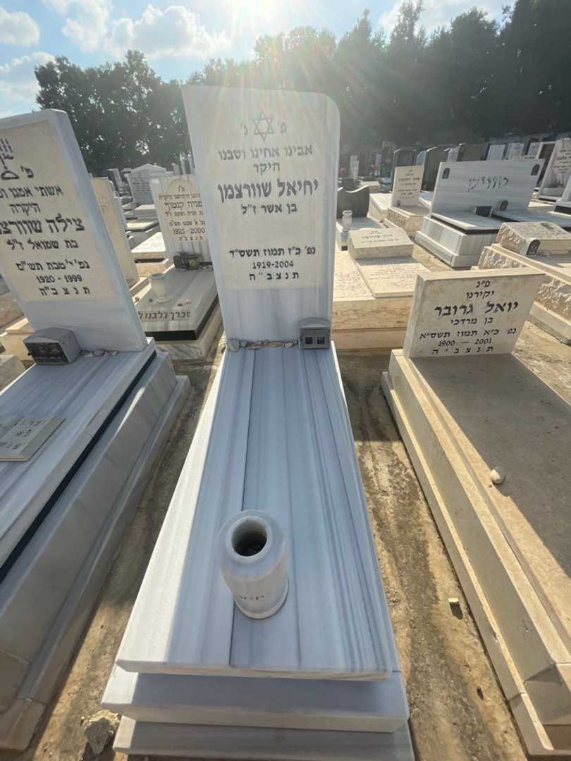 קברו של יחיאל שוורצמן. תמונה 2