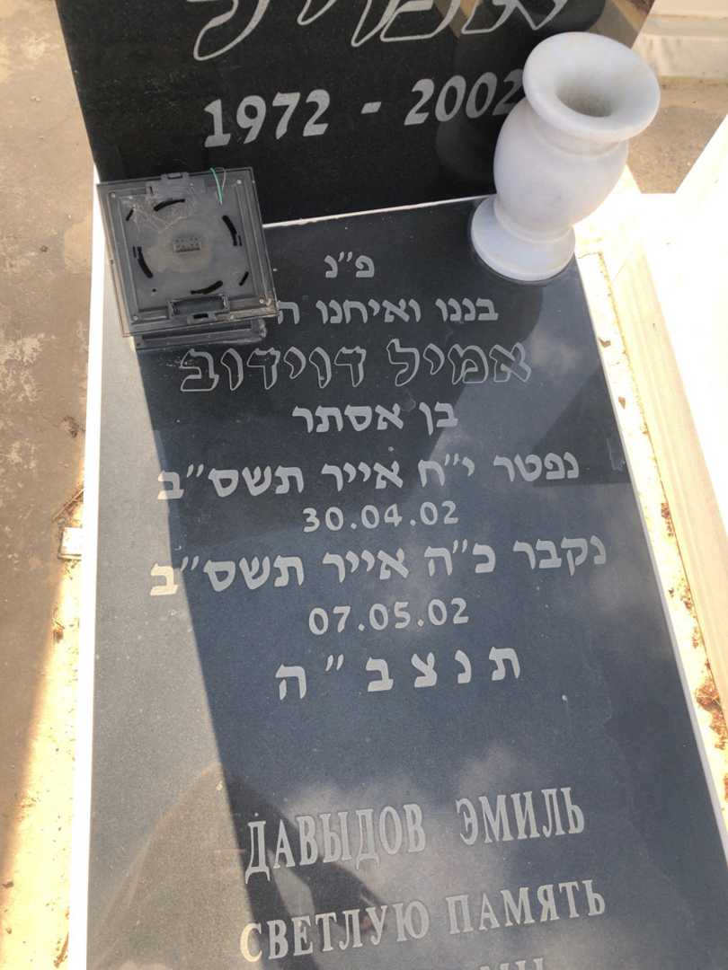 קברו של אמיל דוידוב. תמונה 2