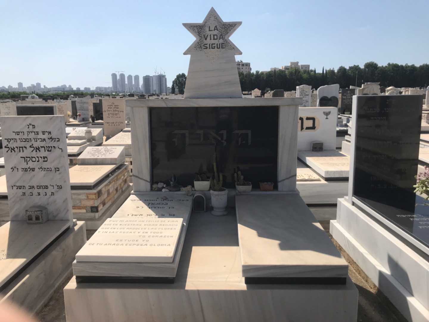 קברו של גסטון מאיר. תמונה 1