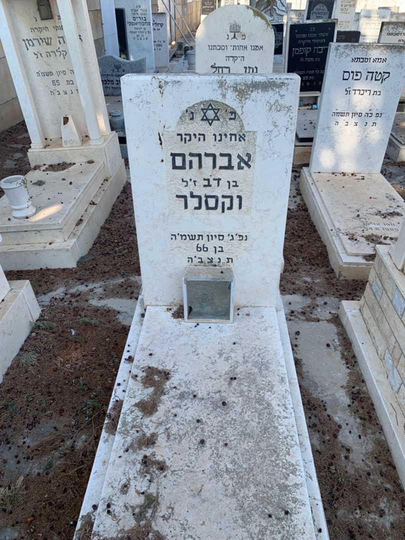 קברו של אברהם וקסלר