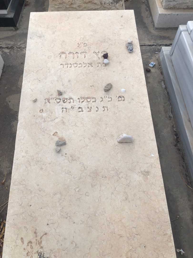 קברו של דורה כץ. תמונה 1