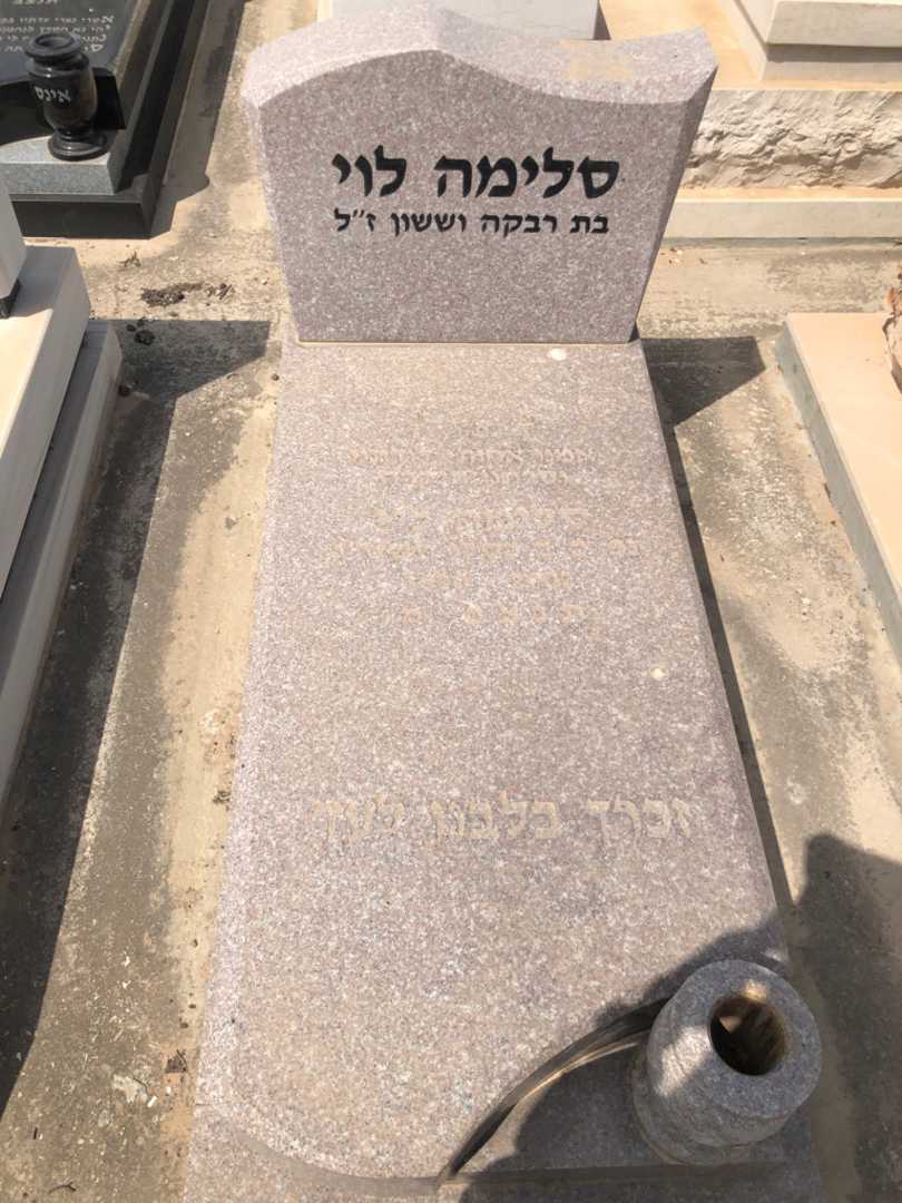 קברו של סלימה לוי. תמונה 1