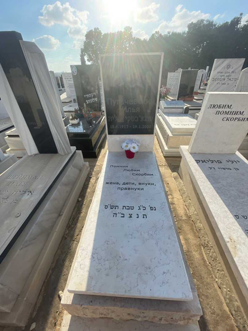 קברו של איליה פוגצ'בסקיה