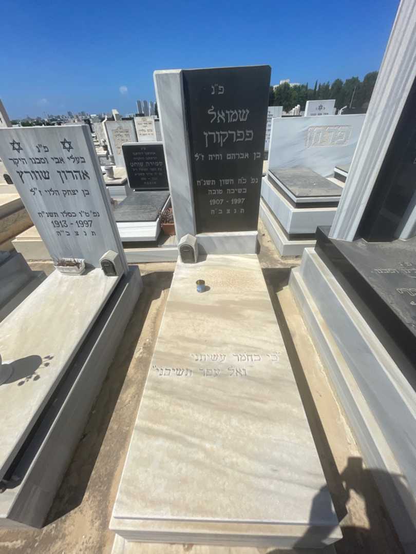 קברו של שמואל פפרקורן