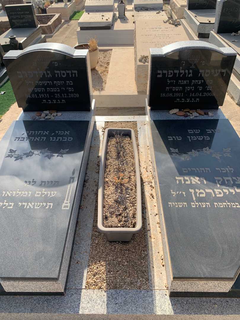 קברו של רעיסה גולדפרב. תמונה 1