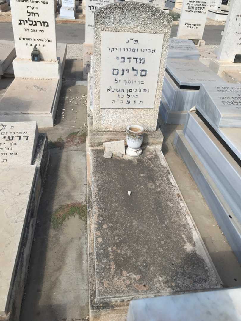 קברו של מרדכי סלינס
