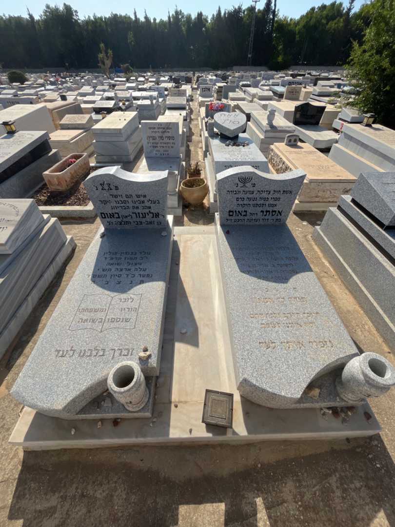 קברו של אליעזר "ליאון" באום. תמונה 2