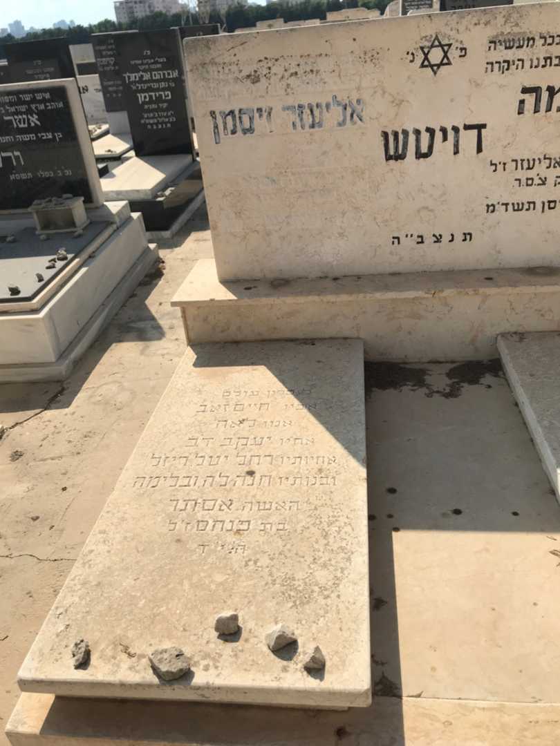 קברו של אליעזר זיסמן. תמונה 2