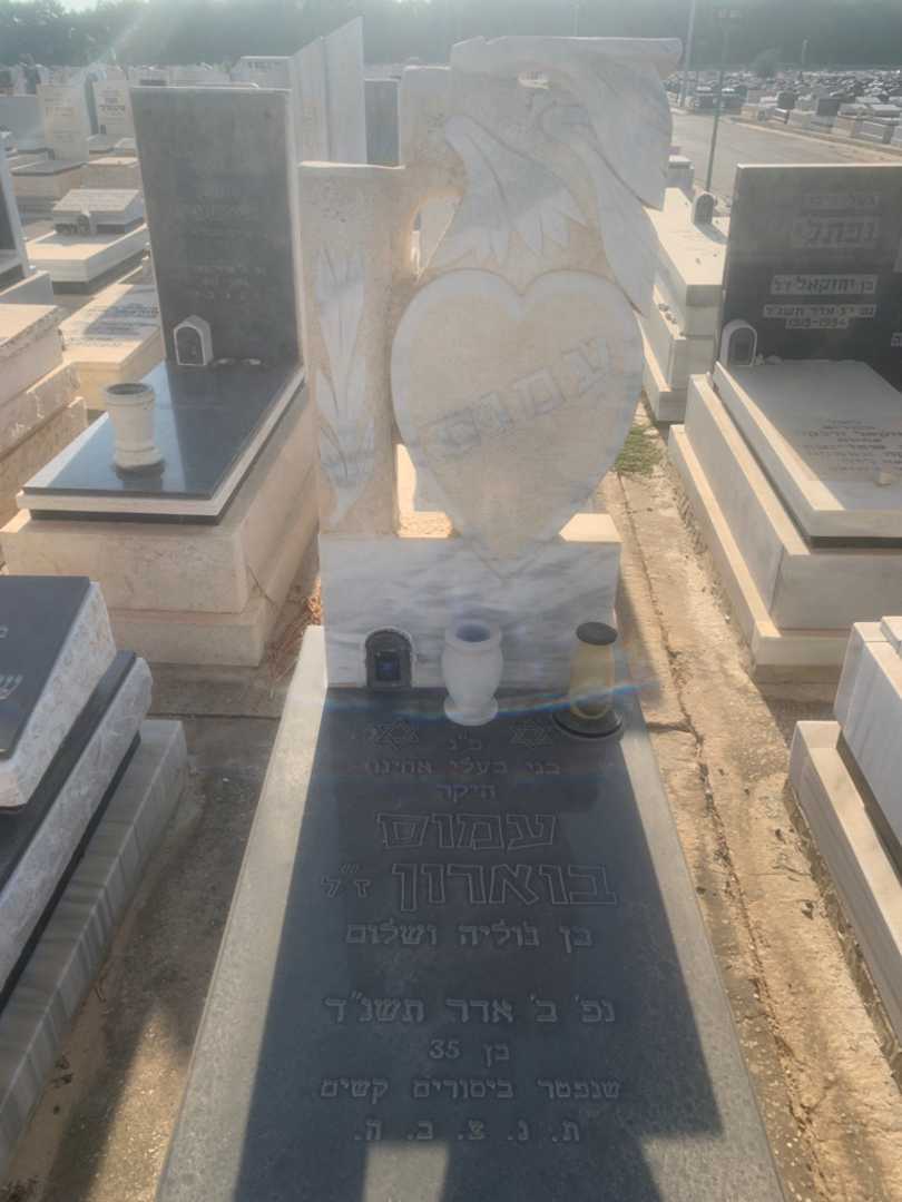 קברו של עמוס בוארון. תמונה 1