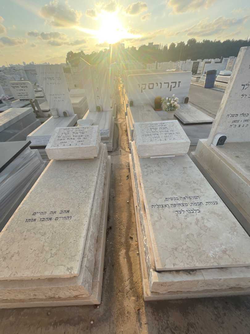 קברו של ישראל קרן. תמונה 1
