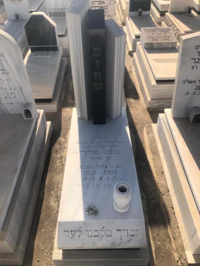 קברו של פנחס סודרי. תמונה 1