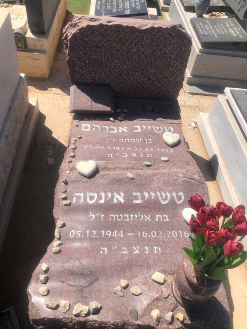 קברו של אברהם טשייב. תמונה 2
