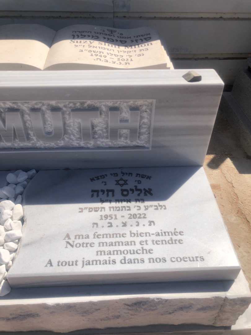 קברו של אליס חיה "Bismuth" ביסמוט. תמונה 1