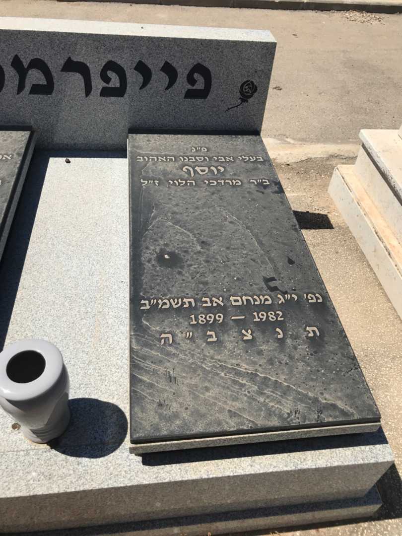 קברו של יוסף פייפרמכר. תמונה 2