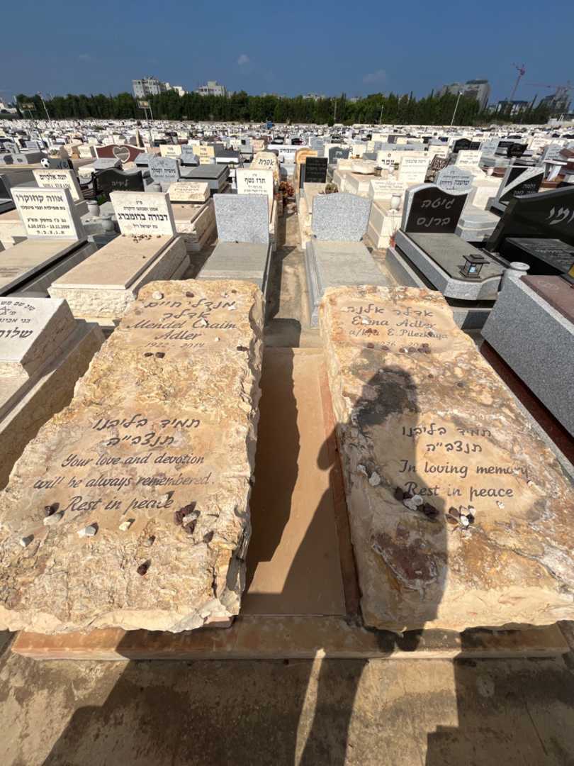 קברו של מנדל חיים אדלר. תמונה 2