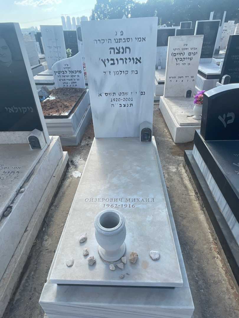 קברו של מיכאל אויזרוביץ'