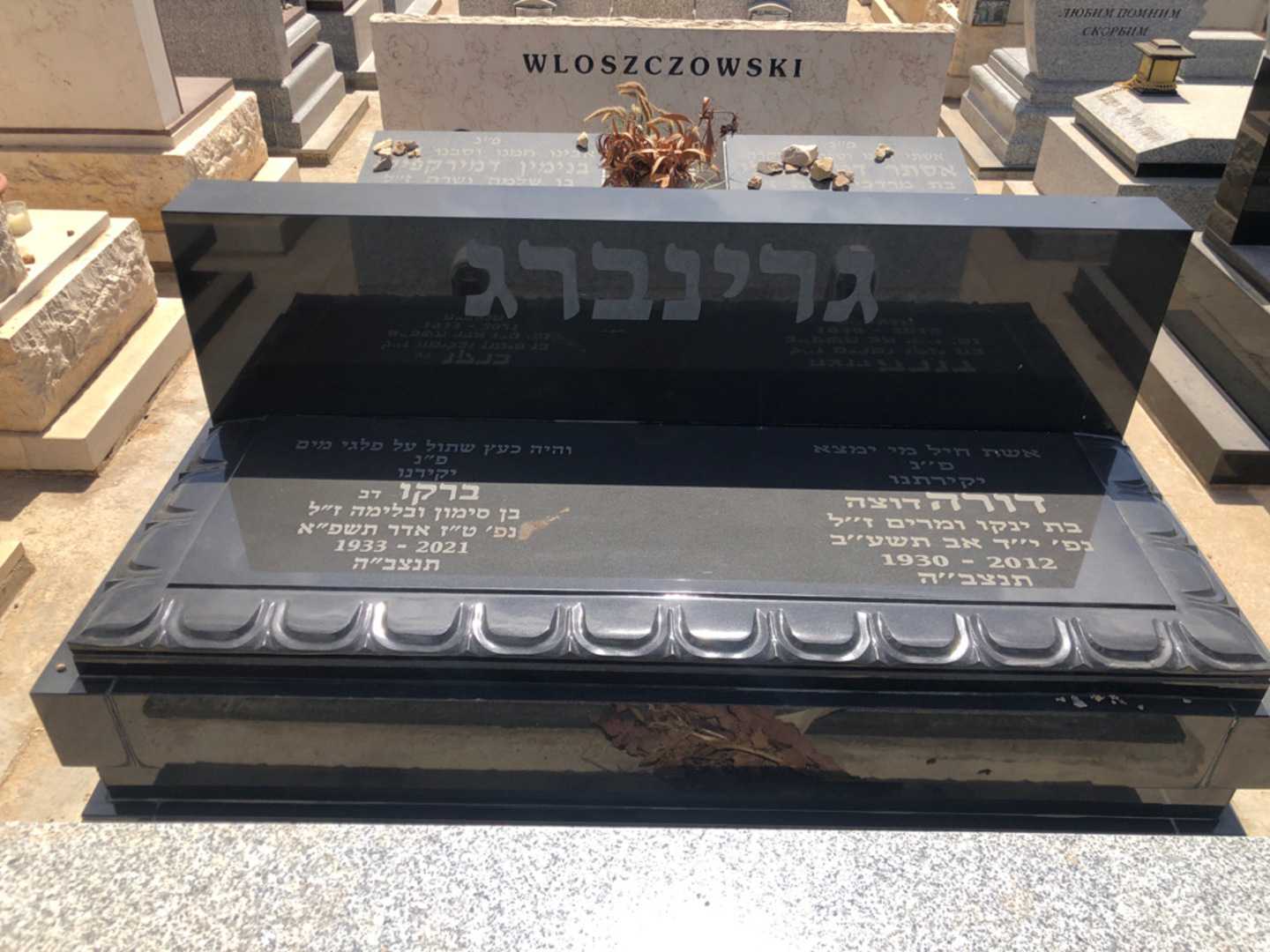 קברו של ברקו "דב" גרינברג. תמונה 2