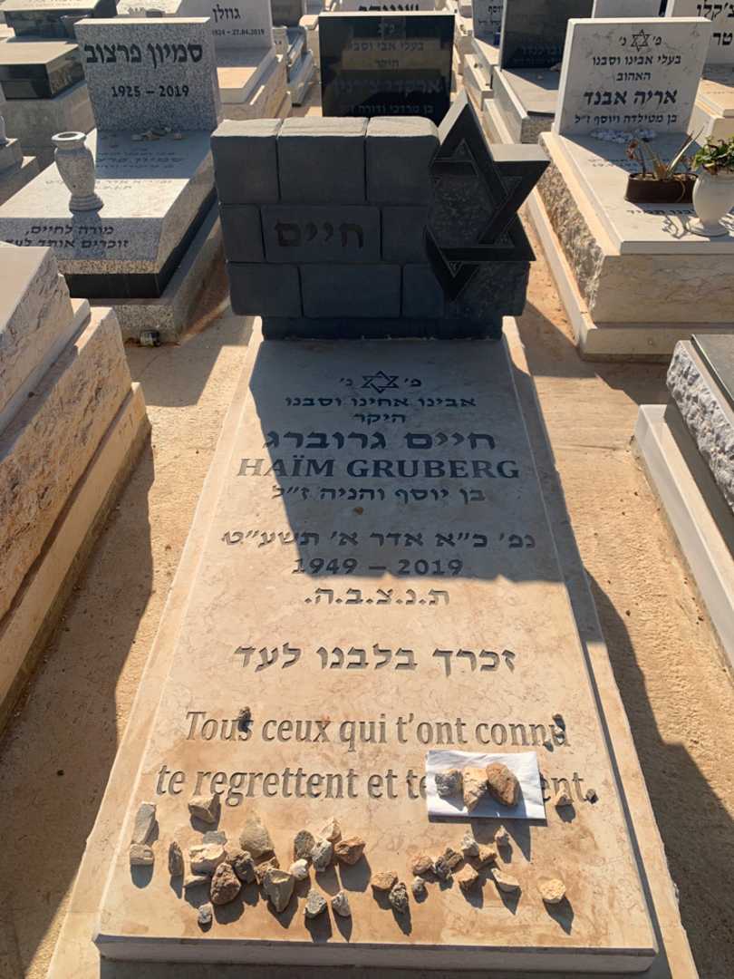 קברו של חיים גרוברג