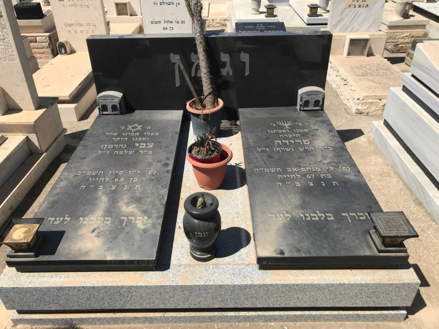 קברו של צבי "הרמן" וגמן. תמונה 1