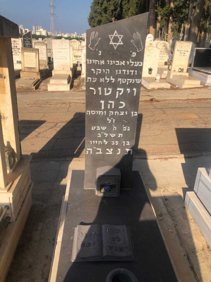קברו של ויקטור כהן