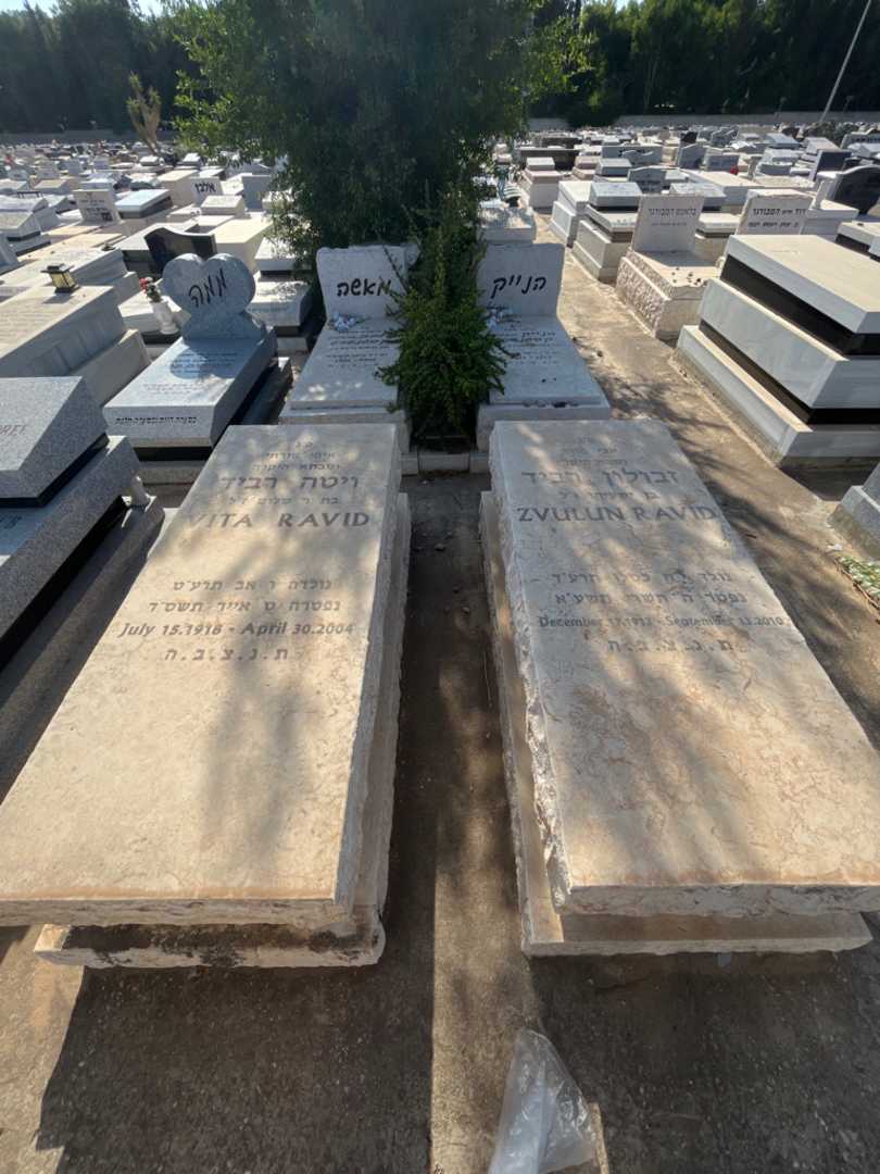 קברו של ויטה רביד. תמונה 2
