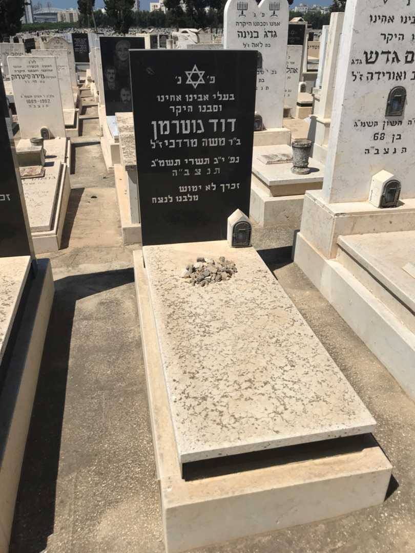 קברו של דוד גוטרמן