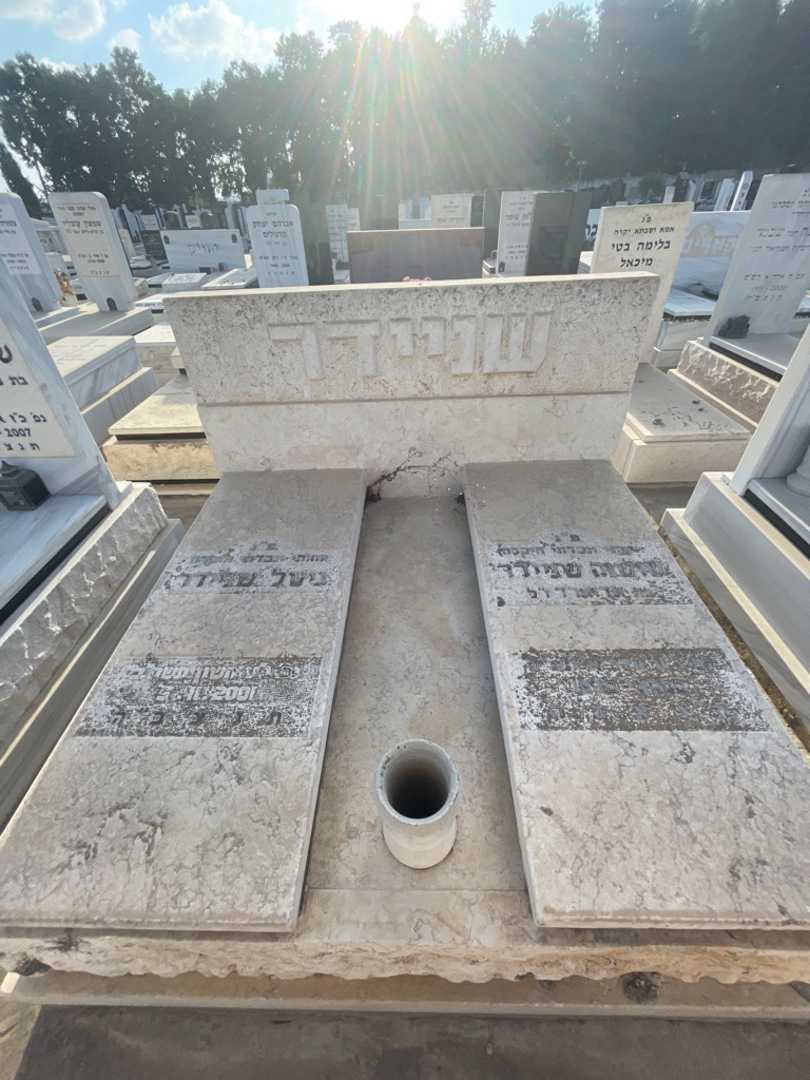 קברו של שושנה שניידר. תמונה 1